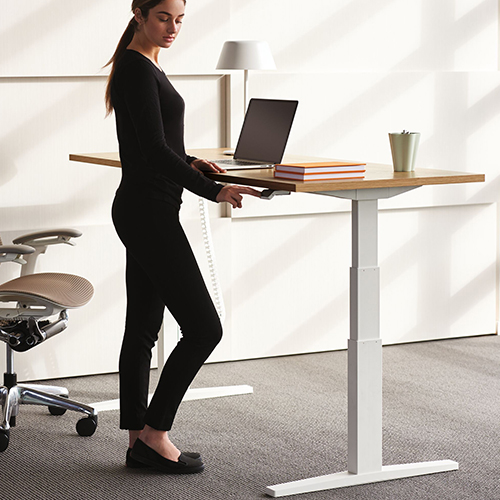 Navigate Height Adjustable Desk by Teknion