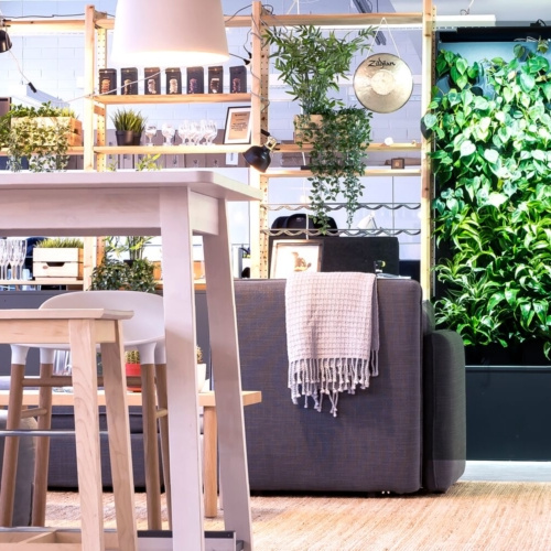 Naava Healthtech Green Wall by Teknion