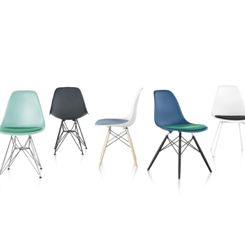 Eames Molded Plastic Chairs - 0