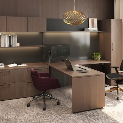 Slim Leg Height-Adjustable Desk - 5