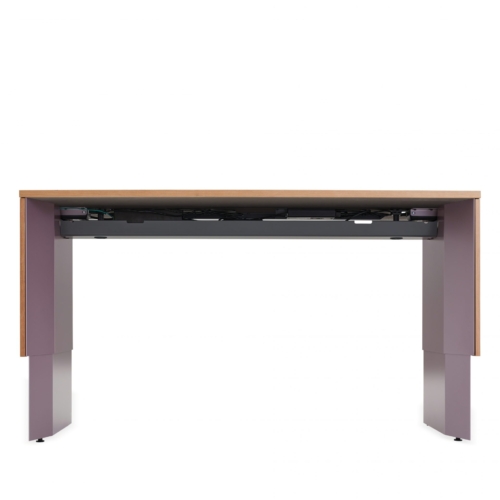 Slim Leg Height-Adjustable Desk - 8