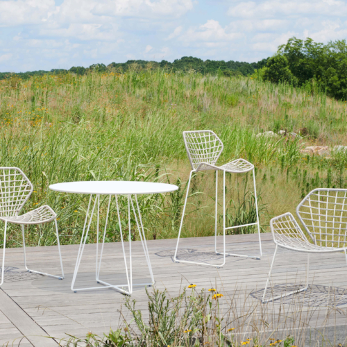 Ginkgo Wire Table - 0