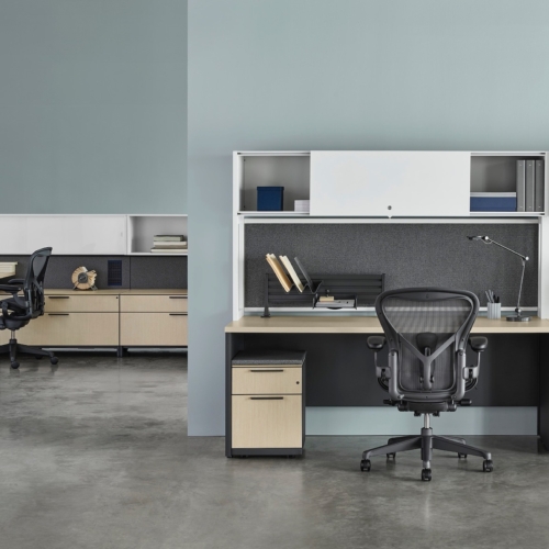 Canvas Metal Desk - 0