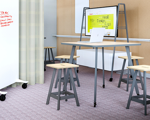 Rockwell Unscripted Backdrop Mobile Markerboard - 0