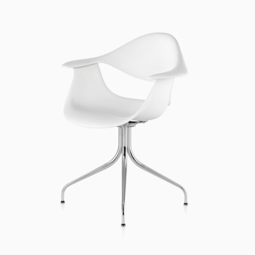 Nelson Swag Leg Armchair - 0