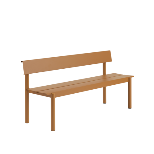 Linear Steel bench by Muuto