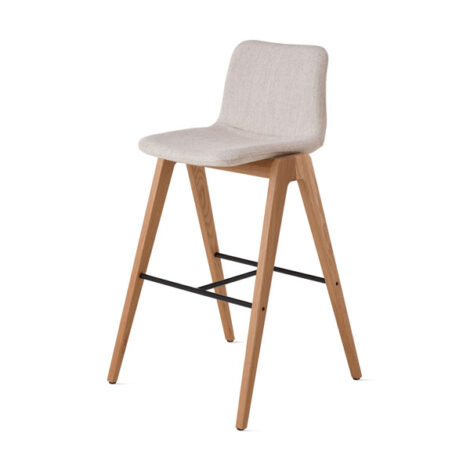 Viv Wood Barstool by NaughtOne