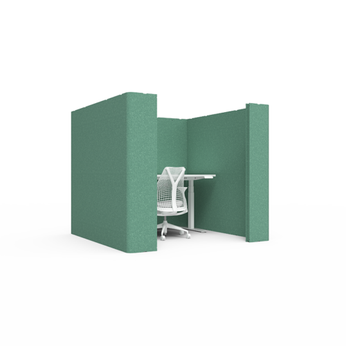 Frames Acoustic Space Divider System by Luxxbox