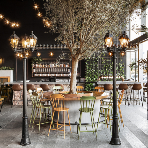 recent Beer Garden – Kfar Saba hospitality design projects
