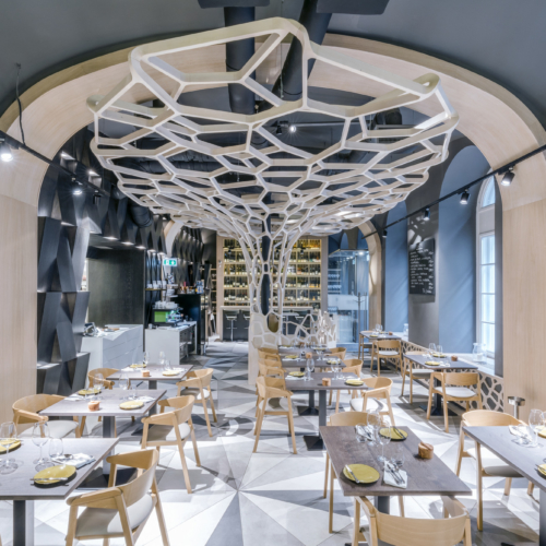 recent Textúra Restaurant hospitality design projects