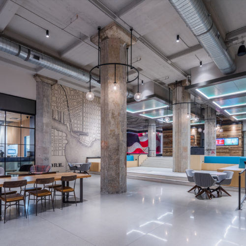 recent Candler Building Amenity Space hospitality design projects