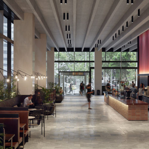 recent 2 Southbank Lobby and Amenity Spaces hospitality design projects