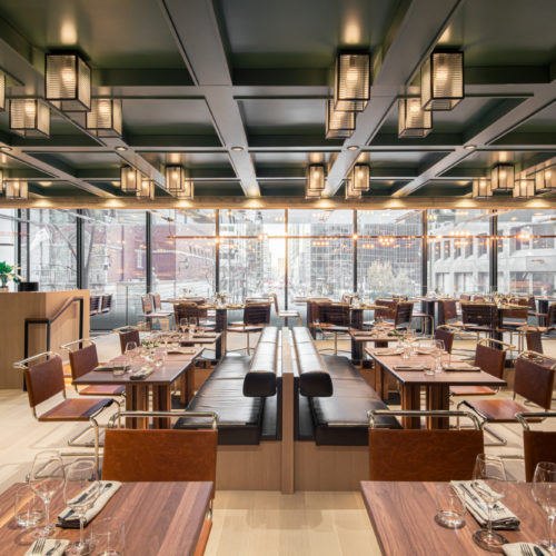 Le Boulevardier Restaurant & Fâneur Bar Lounge at Le Germain Hotel Montreal