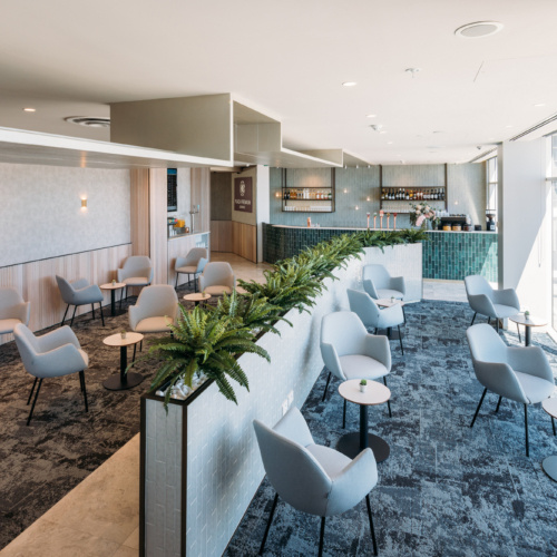 recent Plaza Premium Lounge Sydney International Airport hospitality design projects