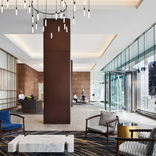 recent The 300 Amenity Space hospitality design projects