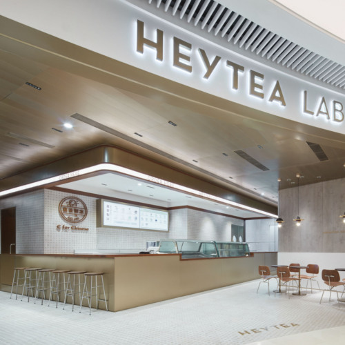 recent HEYTEA Lab Guangzhou hospitality design projects