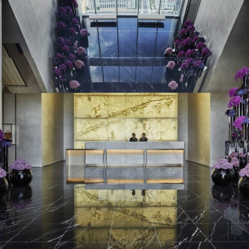 recent Four Seasons Hotel at Comcast Innovation and Technology Center hospitality design projects