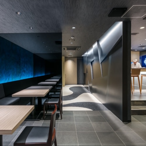 recent Moritomi Restaurant hospitality design projects