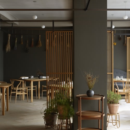 recent Kadeau Restaurant hospitality design projects