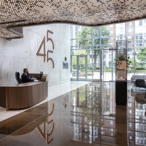 recent 455 Massachusetts Ave Lobby and Amenity Spaces hospitality design projects