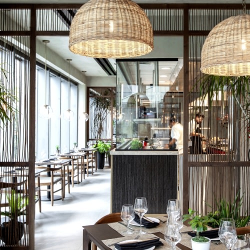 recent KAORI Restaurant hospitality design projects