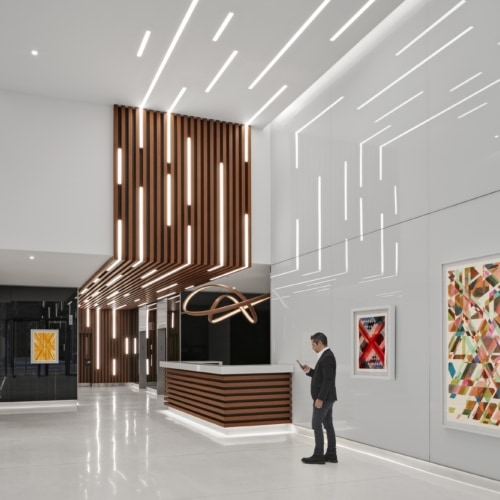 recent 575 Madison Avenue Lobby hospitality design projects