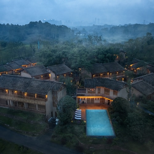 recent Ahn Luh Guantang Resorts and Residence, Chengdu hospitality design projects