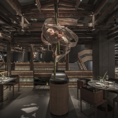 recent Guangxi Yan Restaurant hospitality design projects