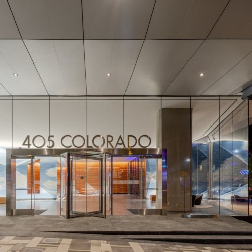 recent 405 Colorado Building Austin hospitality design projects