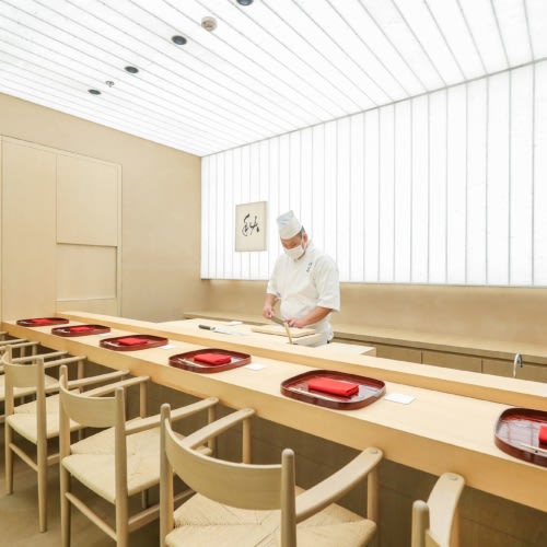 recent Seiku Restaurant hospitality design projects