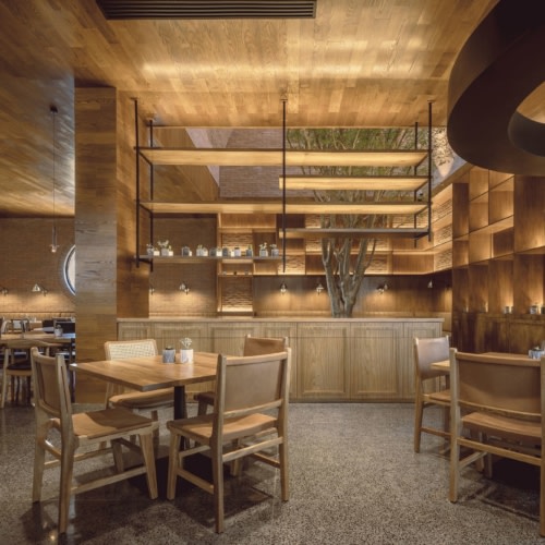 recent Sal de Jade Restaurant hospitality design projects