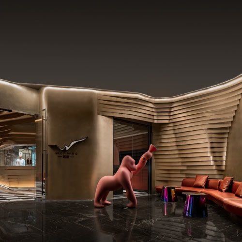 recent Wan Wea Restaurant in Chengdu Fortune Center hospitality design projects