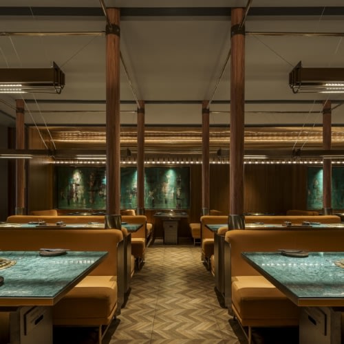 recent YO!NIKU Yakiniku Bar and Restaurant hospitality design projects