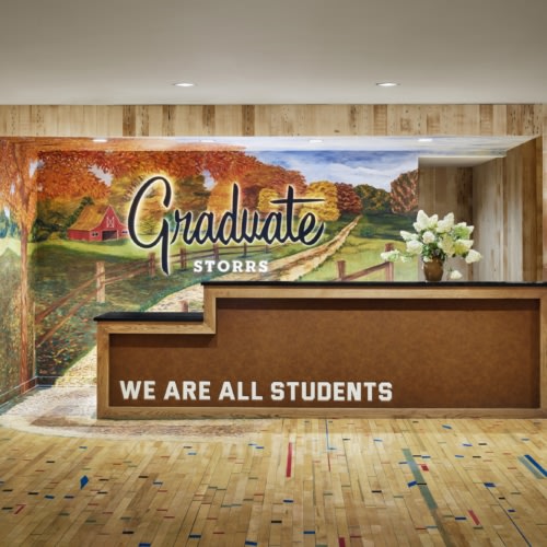 recent Graduate Storrs Hotel hospitality design projects