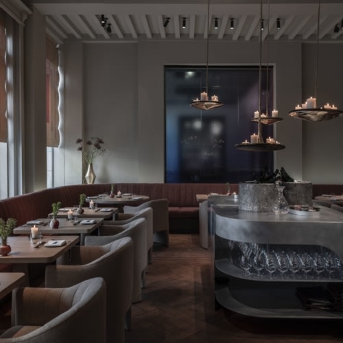 recent Blueness Restaurant hospitality design projects