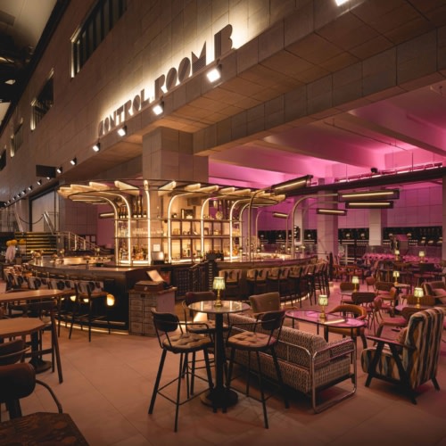 recent Control Room B Bar, Battersea Power Station hospitality design projects