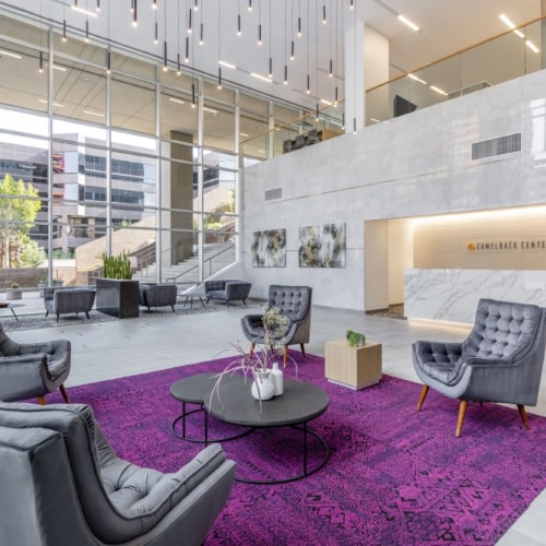recent Camelback Center Lobby &  Amenity Spaces hospitality design projects