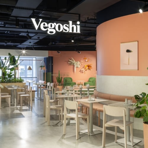 recent Vegoshi Restaurant hospitality design projects