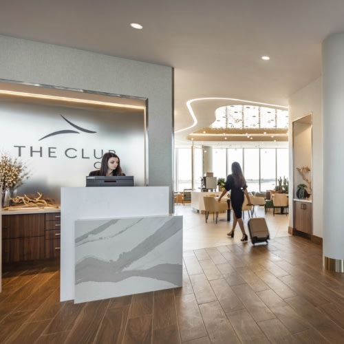 recent The Club CLT at Charlotte Douglas International Airport hospitality design projects