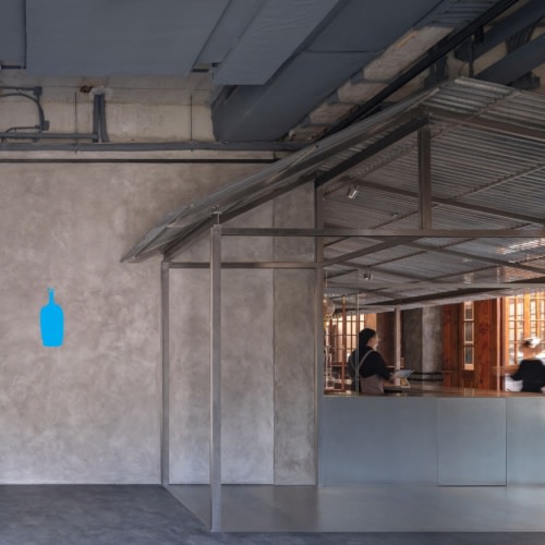 recent Blue Bottle Zhang Yuan Cafe hospitality design projects