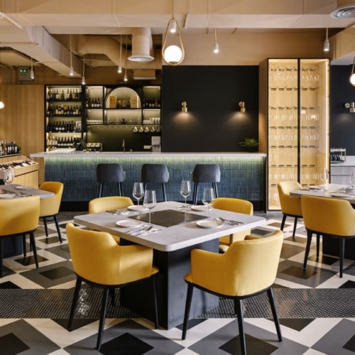 recent SAN Restaurant by The Three Wines hospitality design projects