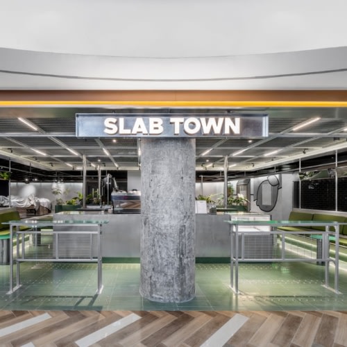 recent Slab Town Coffee hospitality design projects
