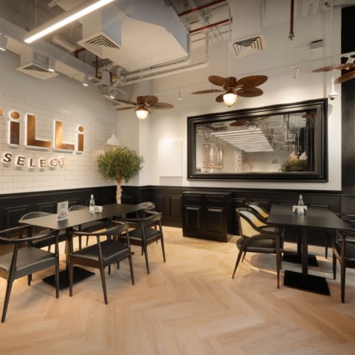 recent Filli Select Cafe hospitality design projects