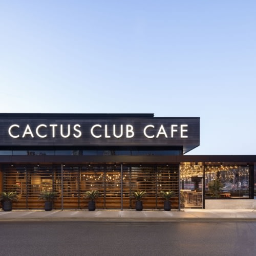 recent Cactus Club Cafe – Coquitlam Centre hospitality design projects