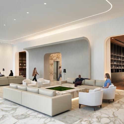 recent 600 Galleria Lobby hospitality design projects