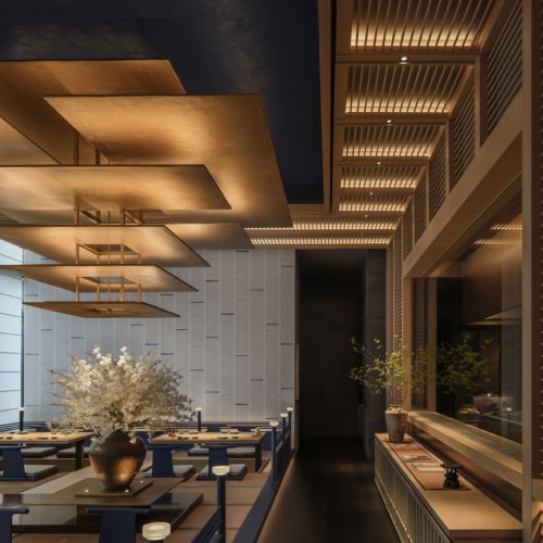 recent Aumann Japanese Cuisine Restaurant hospitality design projects