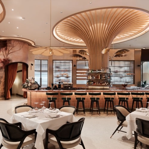 recent Seraf Vadi Restaurant hospitality design projects