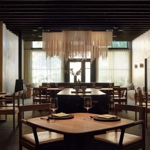 recent ōkta Restaurant hospitality design projects