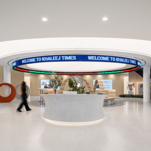 recent Khaleej Times Lobby hospitality design projects