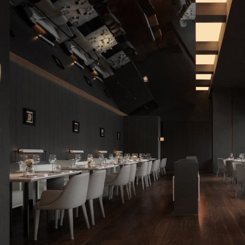 recent US’ PRIME 1885 Steak House hospitality design projects